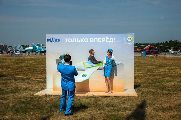 2021年莫斯科國際航空航天展覽會開幕式上的精彩瞬間 - 俄羅斯衛星通訊社