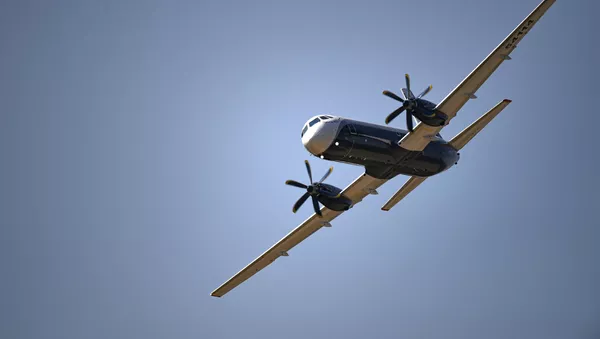 Самолет Ил-114-300, во время выполнения летной программы на Международном авиационно-космическом салоне МАКС-2021. - 俄羅斯衛星通訊社