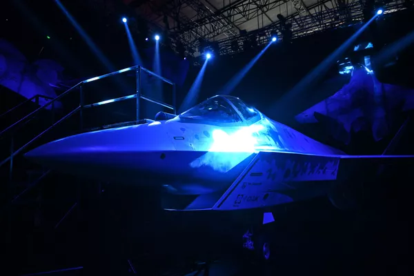 莫斯科航展上的俄第五代新型輕型戰術單引擎戰機Checkmate樣機 - 俄羅斯衛星通訊社