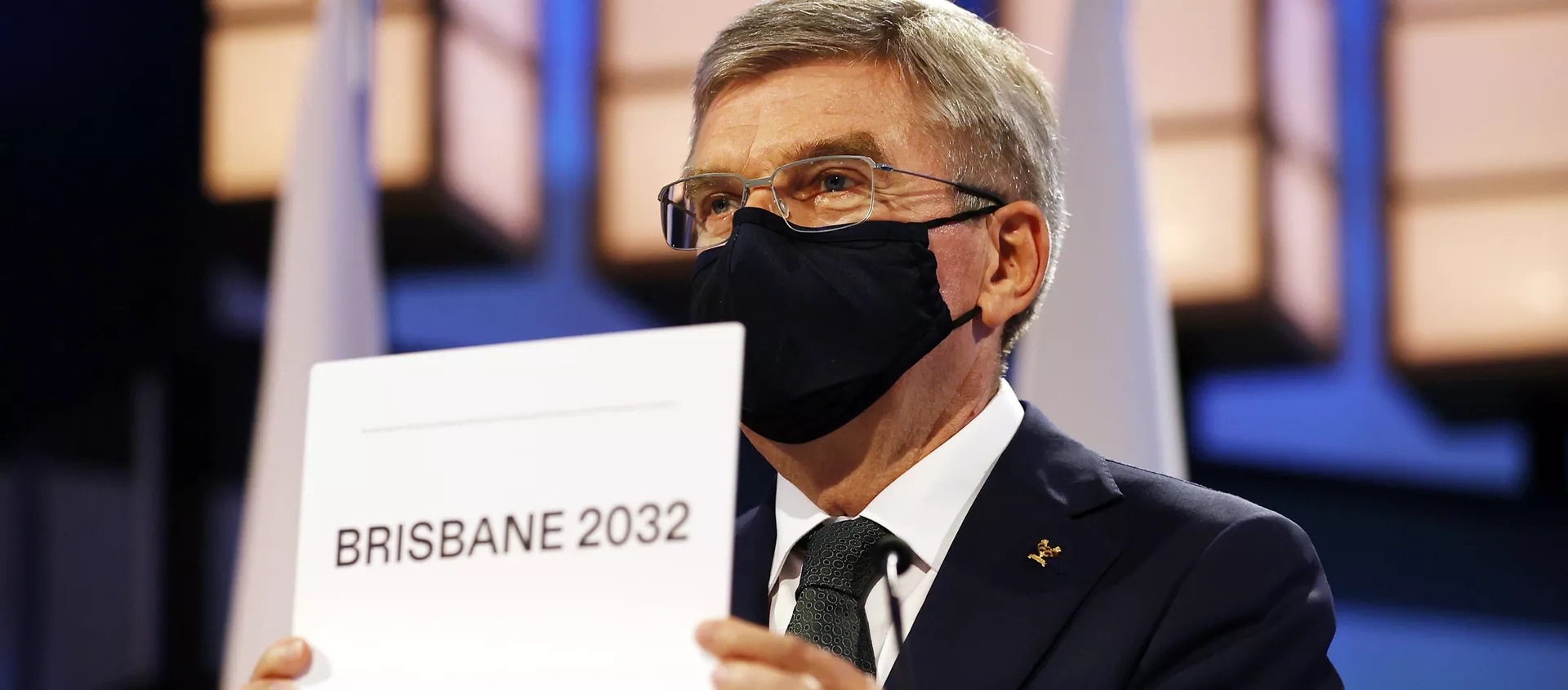 Thomas Bach announces Brisbane as the 2032 Summer Olympics host city  - 俄羅斯衛星通訊社, 1920, 21.07.2021