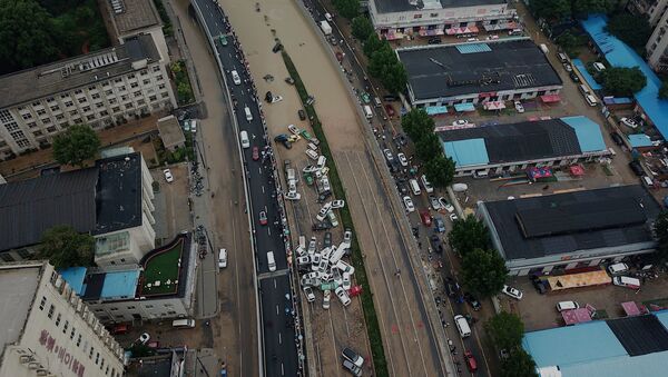河南洪灾死亡人数上升到33人 - 俄罗斯卫星通讯社