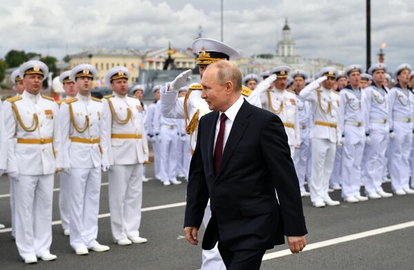  俄羅斯各地舉行活動慶祝海軍節 俄羅斯各地舉行活動慶祝海軍節 - 俄羅斯衛星通訊社