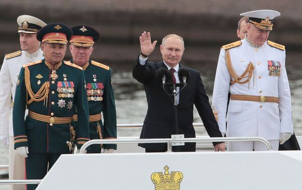  俄羅斯各地舉行活動慶祝海軍節 - 俄羅斯衛星通訊社