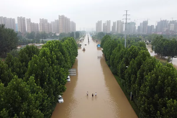  中國水災：1100百萬人受災
