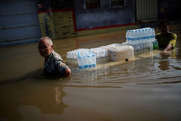  中国水灾：1100百万人受灾 - 俄罗斯卫星通讯社