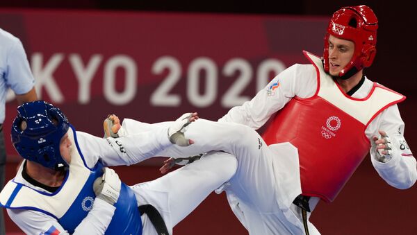 俄運動員拉林進入東京奧運會跆拳道男子80公斤級決賽 - 俄羅斯衛星通訊社