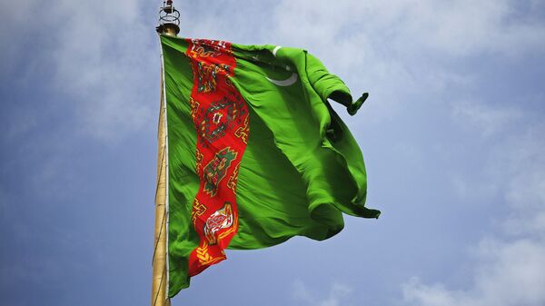 土库曼斯坦国旗 - 俄罗斯卫星通讯社