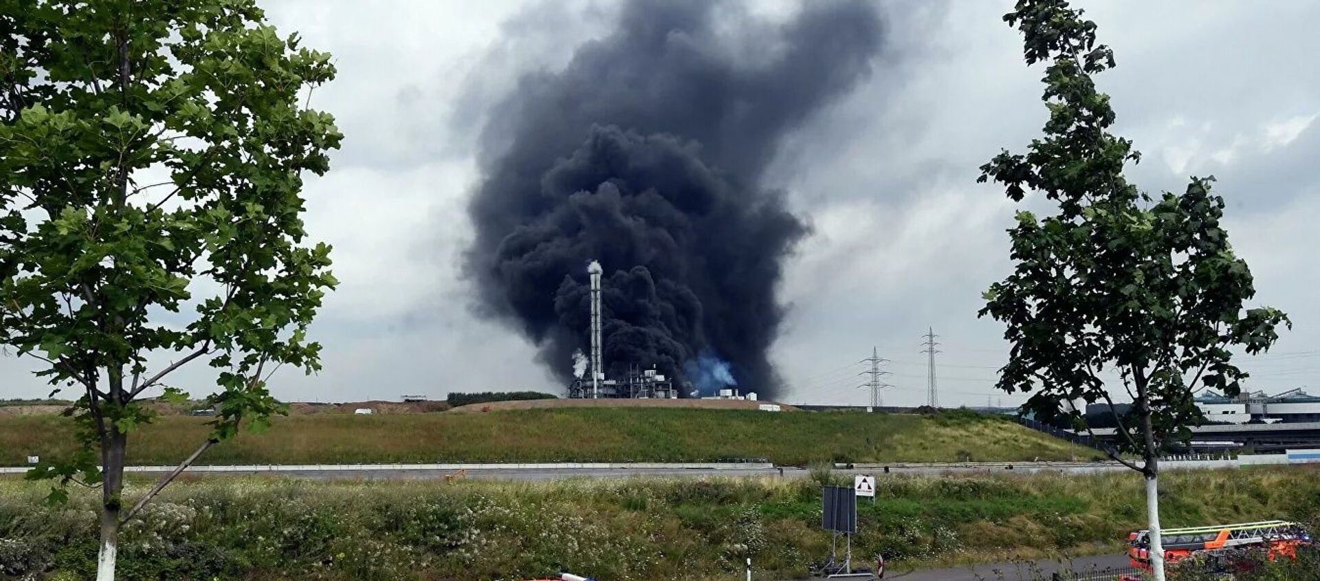 Взрыв на мусоросжигающем предприятии в Леверкузене  - 俄罗斯卫星通讯社, 1920, 28.07.2021