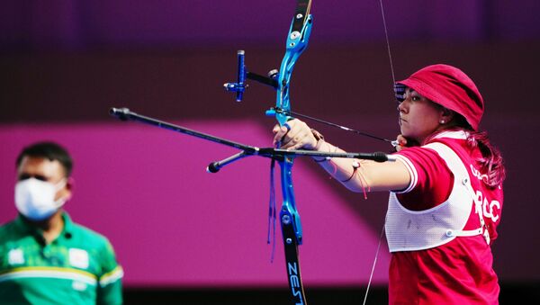 俄羅斯射箭運動員葉連娜·奧西波娃進入東京奧運會射箭單人決賽 確保俄羅斯隊至少可以拿到銀牌 - 俄羅斯衛星通訊社