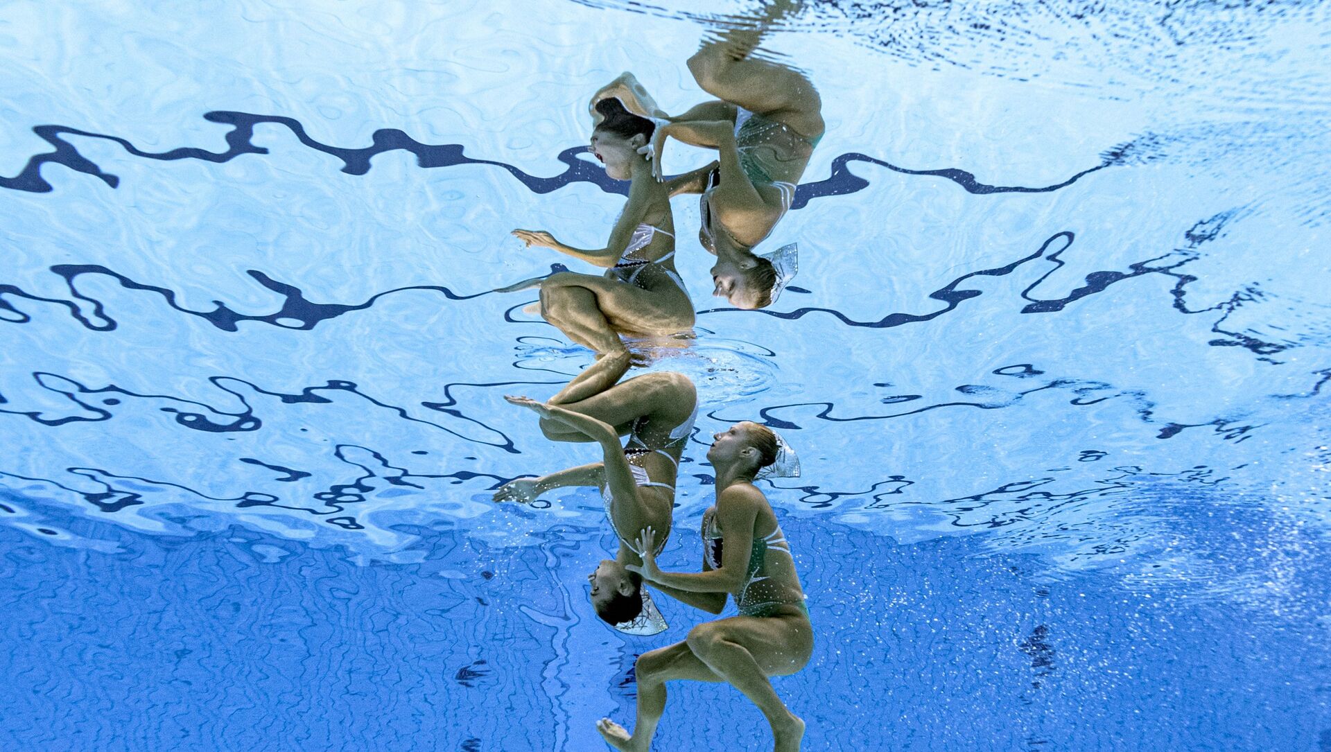 women's duet free artistic swimming - 俄羅斯衛星通訊社, 1920, 03.08.2021