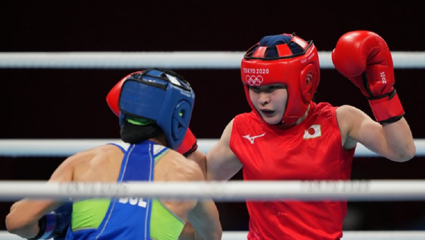 黃筱雯和並木月海獲得東京奧運會女子拳擊蠅量級銅牌 - 俄羅斯衛星通訊社