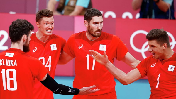 俄羅斯男排戰勝巴西晉級決賽，確保至少可以獲得東京奧運會男排銀牌 - 俄羅斯衛星通訊社