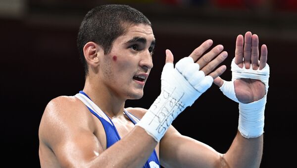 巴克希在爭奪決賽入場券的比賽中以非一致性裁定1:4的比分輸給了巴西拳手赫伯特·蘇扎 - 俄羅斯衛星通訊社