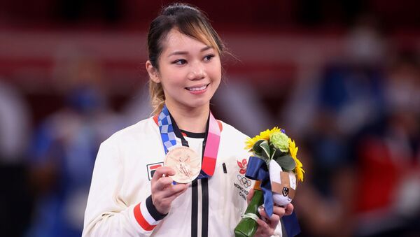 中国香港空手道运动员夺得奥运铜牌 林郑月娥祝贺称实至名归 - 俄罗斯卫星通讯社