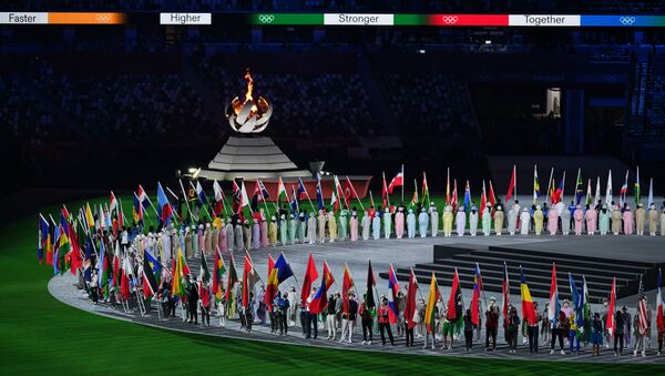 Церемония закрытия XXXII летних Олимпийских игр в Токио - 俄罗斯卫星通讯社
