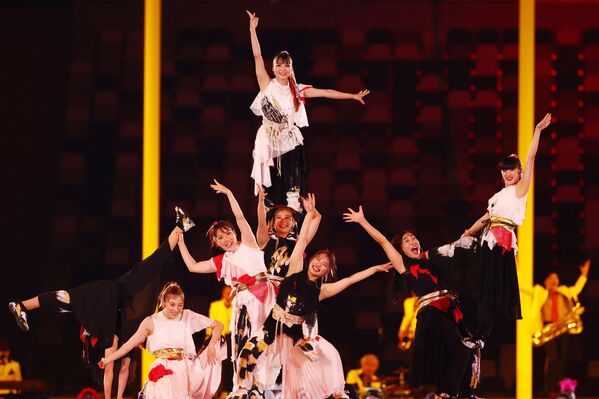 東京奧運會閉幕式文藝表演。 - 俄羅斯衛星通訊社