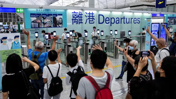 Hong Kong's International Airport - 俄羅斯衛星通訊社
