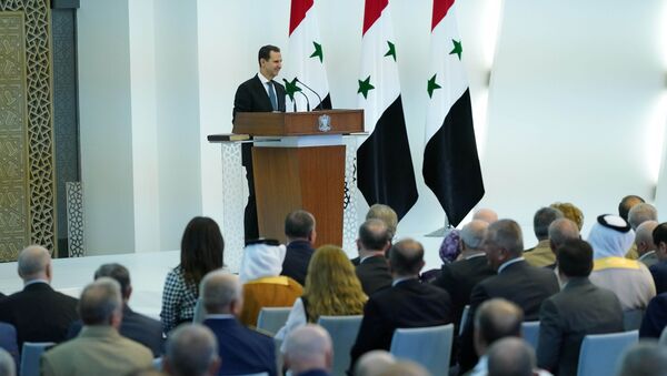 Президент Сирии Башар Асад в Дамаске - 俄羅斯衛星通訊社