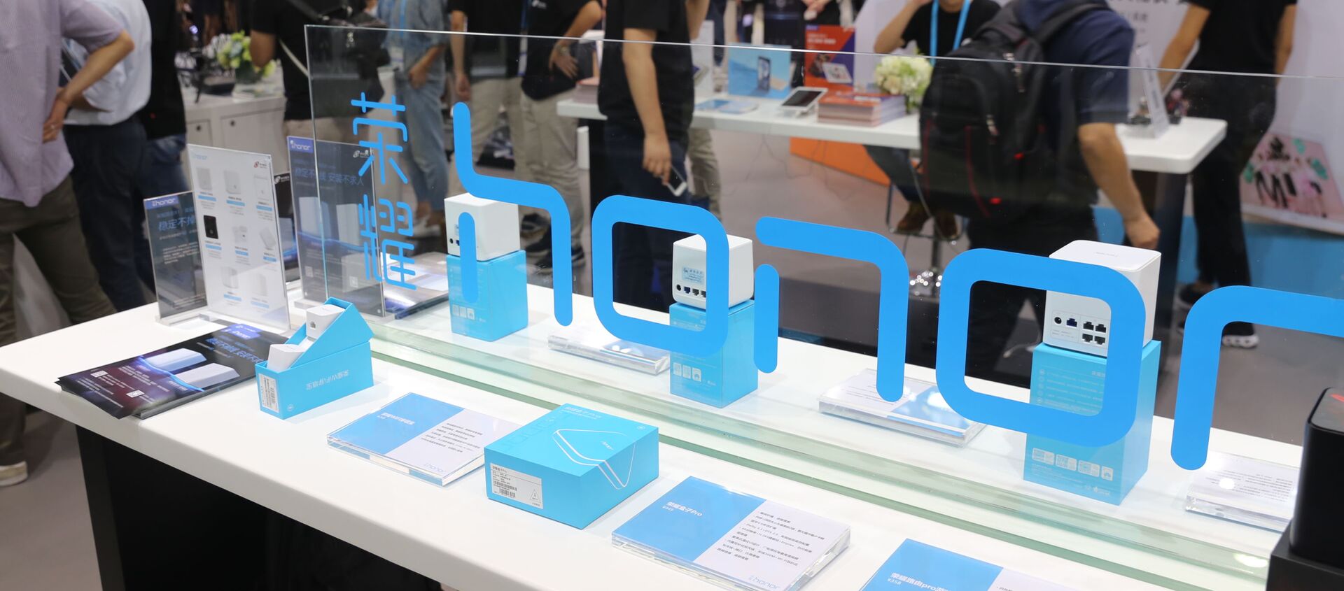 Смартфоны Honor представлены на Международной выставке потребительской электроники в Шанхае, Китай - 俄羅斯衛星通訊社, 1920, 24.09.2021
