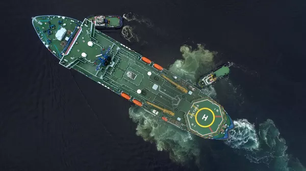 Прибытие атомного ледокола Арктика в Мурманск - 俄羅斯衛星通訊社