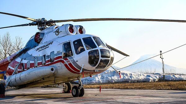 Вертолет Ми-8 АО «Витязь-Аэро» - 俄罗斯卫星通讯社