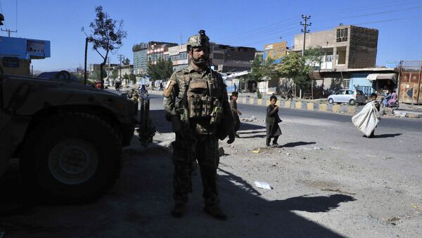 Сотрудники афганских сил безопасности Герате - 俄罗斯卫星通讯社