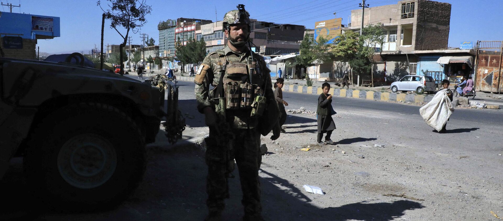 Сотрудники афганских сил безопасности Герате - 俄罗斯卫星通讯社, 1920, 17.08.2021