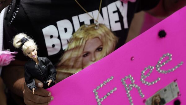 Акция в поддержку Бритни Спирс  - 俄羅斯衛星通訊社