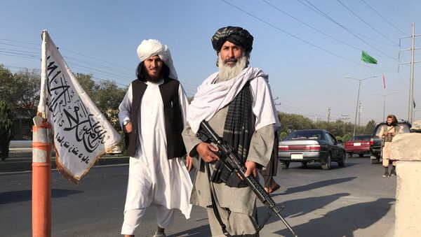 Талибы в Кабуле  - 俄羅斯衛星通訊社