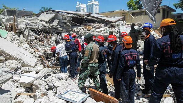 Последствия землетрясения на Гаити - 俄罗斯卫星通讯社
