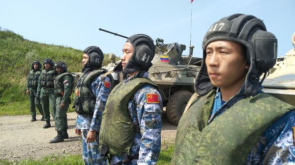 中國國防部：“國際軍事比賽”中方出國參賽隊員205人，已全部抵達賽區 - 俄羅斯衛星通訊社