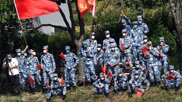 Конкурс Морской десант в рамках Армейских международных игр АрМИ-2021 - 俄羅斯衛星通訊社