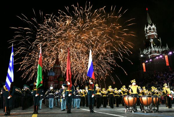 第十四届莫斯科“斯帕斯塔楼”国际军乐节开幕 - 俄罗斯卫星通讯社
