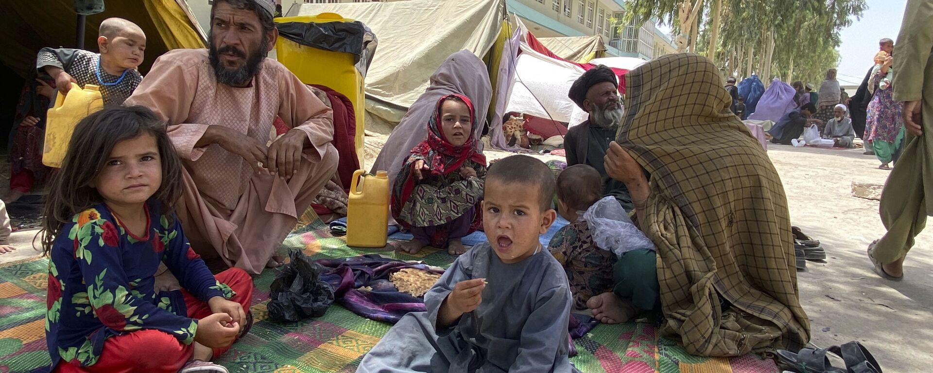 Беженцы из Кандагара в Кабуле - 俄罗斯卫星通讯社, 1920, 06.09.2021