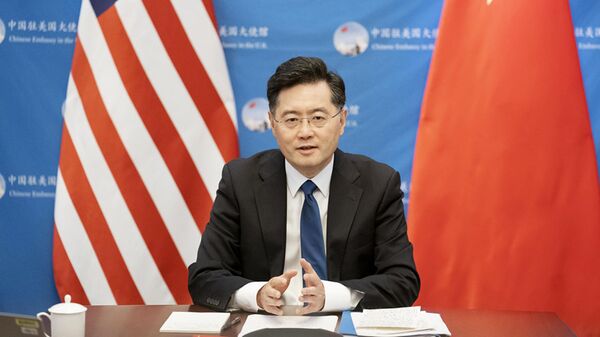 Цинь Ган, посол Китая в США - 俄罗斯卫星通讯社