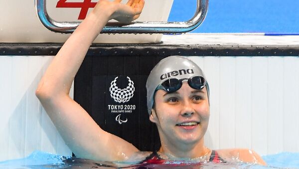 俄游泳選手帕夫洛娃奪得殘奧會金牌  - 俄羅斯衛星通訊社