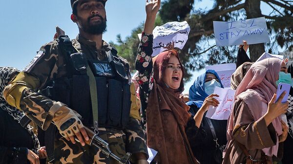 联合国援助团会见阿富汗女性社会活动家 呼吁尊重妇女权利 - 俄罗斯卫星通讯社