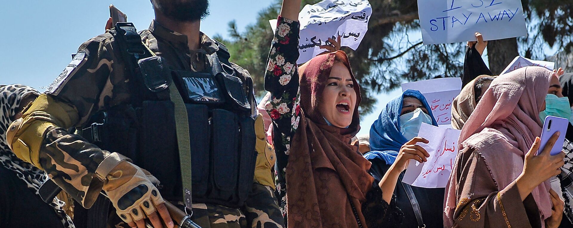 聯合國援助團會見阿富汗女性社會活動家 呼籲尊重婦女權利 - 俄羅斯衛星通訊社, 1920, 21.10.2021