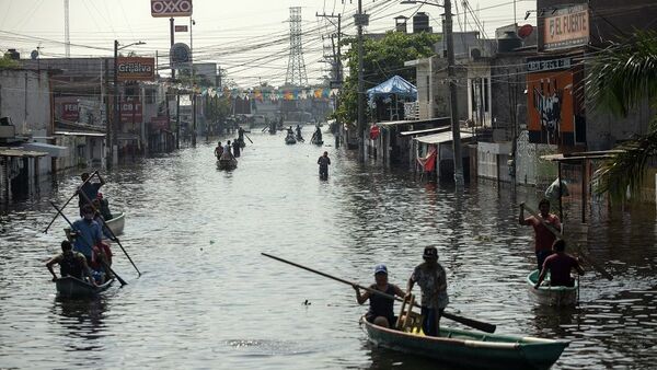 墨西哥洪水 - 俄罗斯卫星通讯社