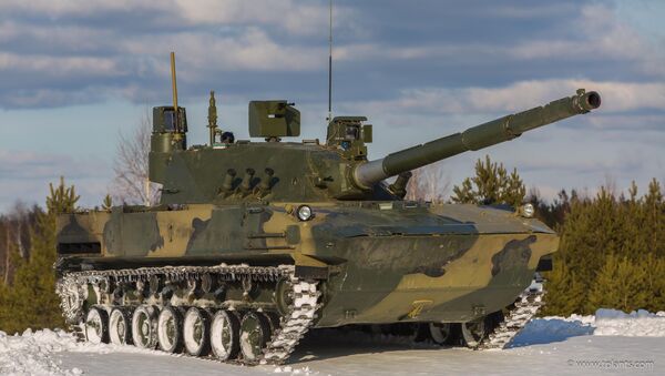 俄技集团：俄新型125毫米轮式突击炮将面向出口 - 俄罗斯卫星通讯社