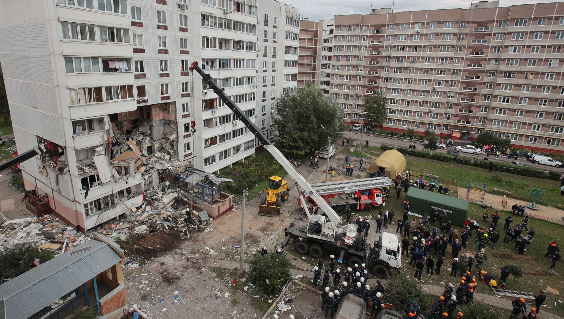俄莫斯科州瓦斯爆炸废墟下找到第6名遇难者遗体 - 俄罗斯卫星通讯社, 1920, 09.09.2021