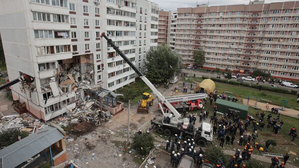 俄莫斯科州瓦斯爆炸废墟下找到第6名遇难者遗体 - 俄罗斯卫星通讯社
