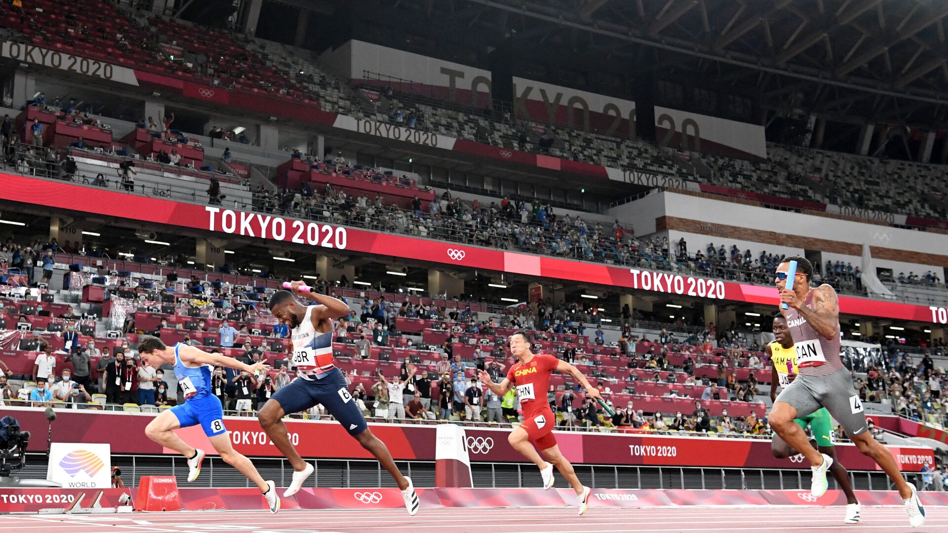 Эстафета 4х100 метров на Олимпиаде-2020 в Токио - 俄羅斯衛星通訊社, 1920, 15.09.2021