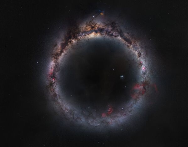 中國攝影師吳忠的《銀河環》奪得了英國皇家天文台第十三屆年度天文攝影師大賽“星系”單元冠軍 - 俄羅斯衛星通訊社