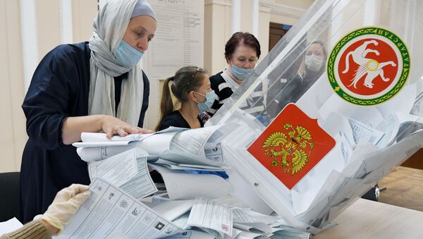 超过70%选票的数据：统俄党以48.46%得票率在国家杜马选举中领先 俄共为20.30% - 俄罗斯卫星通讯社