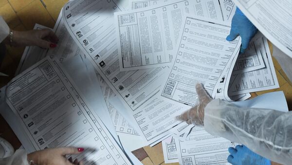 80%的選票數據：統俄黨在國家杜馬選舉中194個單席位選區領先 - 俄羅斯衛星通訊社