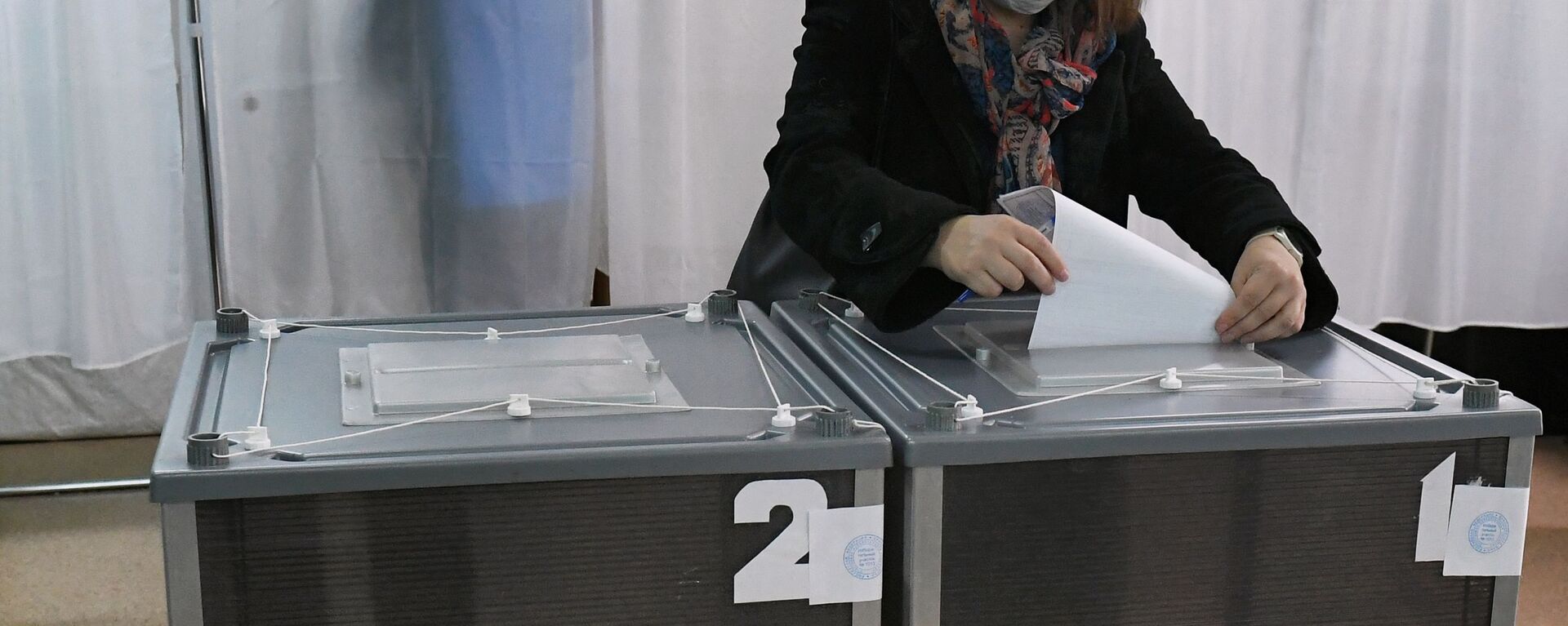 俄国家杜马选举计票完成95.06% 统俄党以49.63%的得票率领先 - 俄罗斯卫星通讯社, 1920, 20.09.2021