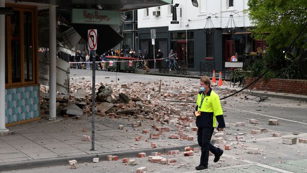 Землетрясение в Австралии - 俄羅斯衛星通訊社