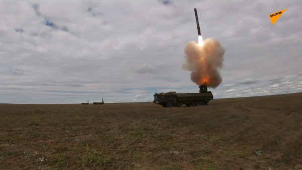 在克里米亞對假想敵實施導彈打擊 - 俄羅斯衛星通訊社