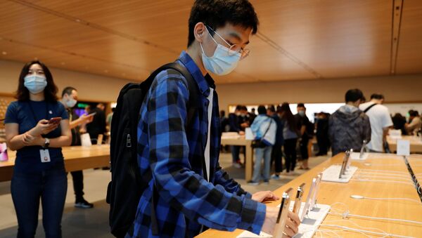 Старт продаж новой серии Apple iPhone 13 в Пекине, Китай - 俄羅斯衛星通訊社